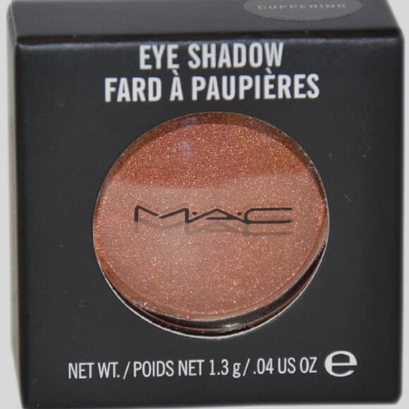 MAC Single Eyeshadow* ~ Coppering Veluxe Pearl (Auburn Red w/Gold) 1.3g NIB - Picture 3 of 9